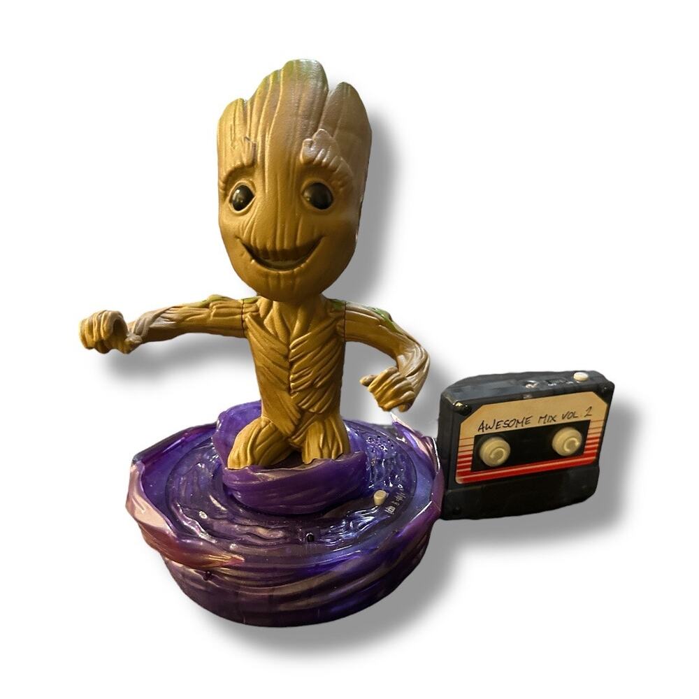 Groot Figurine with Cassette Tape Accessory